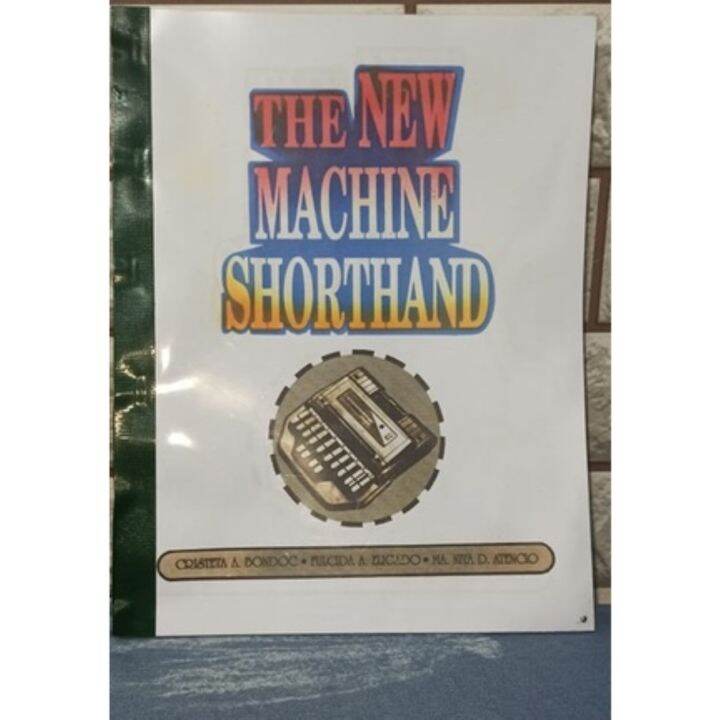 THE NEW MACHINE SHORTHAND Lazada PH