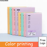 Diary 2021 A5 B5 Color Transparent Coil Notebook Inner Core Cover Notepad Diary Plan Office Stationery