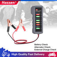 Hozzen 12V รถเครื่องทดสอบแบตเตอรี่ดิจิตอลวินิจฉัยสำหรับ Quick Cranking ชาร์จเครื่องวิเคราะห์รถบรรทุกเคลื่อนที่ด้วยตนเองรถจักรยานยนต์เครื่องมือแสกน