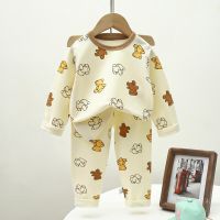 Children Kids Clothes Sets Boys Girls Suit Pajamas Christmas Clothing Pants Cartoon Autumn Winter Sleepwear Outfits