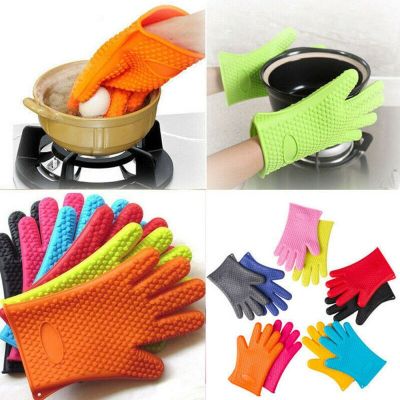 1pc Gloves Kitchen Silicone Cleaning Gloves Magic Silicone Dish Washing Glove for Household Scrubber Rubber Kitchen Clean Tool Safety Gloves