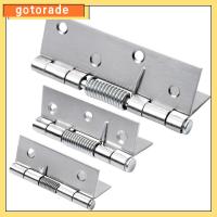 GOTORADE ห่วงแบบห่วง กับฤดูใบไม้ผลิ รีบาวด์อัตโนมัติ อุปกรณ์เสริมหน้าต่าง บานพับประตูบานพับ อุปกรณ์สำหรับเฟอร์นิเจอร์ บานพับไขว้กัน