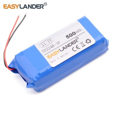 152248 502248-3P 11.1V 500mAh  Rechargeable  li Polymer Li-ion Battery For electronic product  Bluetooth Speaker DIY toys LED Strip Lighting