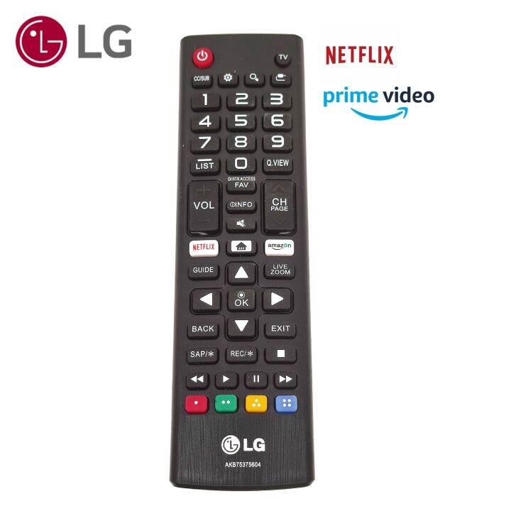 รีโมททีวี LG รีโมทสำหรับ TV LG ทุกรุ่น มีโลโก้ LG AKB75375604(พร้อมส่ง