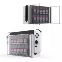KJH-NS082 10 in 1 Game Card Case For Nintend Switch OLED Cartridge Box For Switch OLED Console Game Card Storage Box