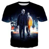 Breaking Bad T-shirt High Quality O-neck Heisenberg Mens T-shirt Short-sleeved Printing Casual BreakingBad Printing Tops