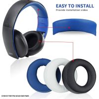 Ear Pads Cushion Headband Pads Cover For Sony Play Station Gold Wireless CECHYA-0083 Stereo 7.1 Virtual Surround Headphone Cover