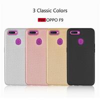 BKKONLINE Slim OPPO F9 / OPPO A7 / OPPO A12 / OPPO A5s TPU ซิลิโคนคาร์บอนไฟเบอร์แบบบางซิลิโคนสัมผัสนุ่มมือถือ OPPO F 9 (F9 Pro) "6.3 inch" Fundas ฝาหลัง For OPPO F9 / OPPO A7 / OPPO A12 / OPPO A5s