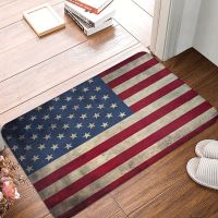 【YF】┇  Flag Doormat Polyeste Entrance Floor Rug Door Dustproof