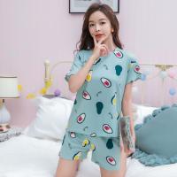 ❁◇✚ Yeebooter Summer Women Pajamas Set Cartoon Print Cute Sleepwear Short Sleeve Pijamas Mujer Leisure Homewear Girls Tracksuit