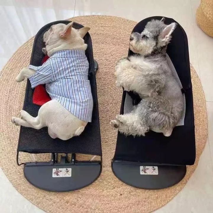 dimama-เปลสุนัขโยกเยกหมา-ที่นอนสุนัข-เปลเเมว-ที่นอนเเมว-ที่นอนสัตว์เลี้ยง-ปรับระดับได้