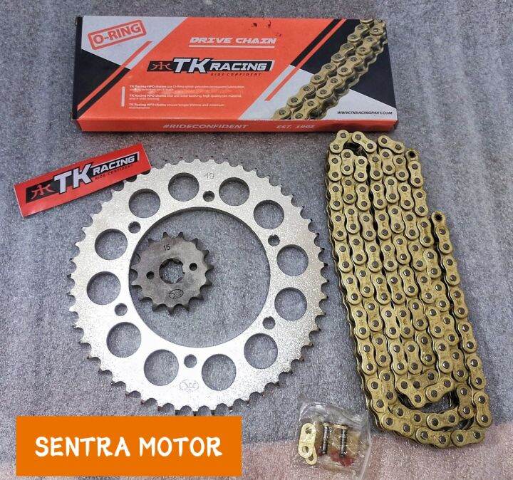 Gear Set R15 V3 TK 428 & Rantai TK 428 HPO O-Ring - Gear Set Khusus ...