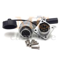 ❍◇ WEIPU WS20 7 Pin Connector Electrical Automotive Circular Connector Female Cable Plug Male Panel Mount Socket