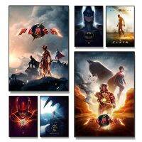 Ultra Cool Flash Movie Wall Art โปสเตอร์และพิมพ์ Super Heros Moive Pop Art ภาพวาดพิมพ์บนผ้าใบ Art Pictures Room Decor Cuadros