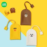 เคสกุญแจรถยนต์ LINE FRIENDS ตรงอเนกประสงค์น่ารักป้องกันเคสกุญแจหนัง Hwmyi