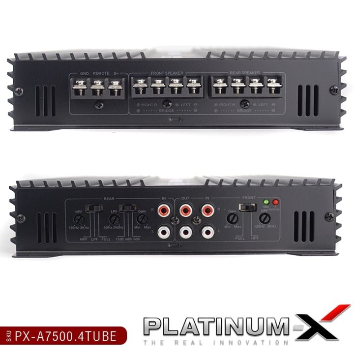 platinum-x-เพาเวอร์แอมป์-class-ab-4ch-แอมป์หลอด-เสียงดี-พาวเวอร์แอมป์หลอด-เพาเวอร์รถ-poweramp-เพาเวอร์4ชาแนล-แอมป์รถยนต์-เครื่องเสียงรถ-ขายดี-7500-4tube