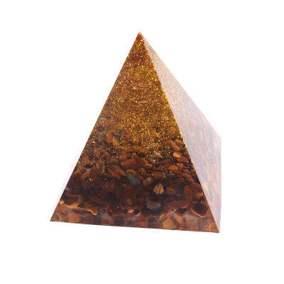 Orgonite Energy Tiger Eyes Orgone quartz shungite pyramid Career Amulet Magnetic Field Energy Converter witca dropshipping store