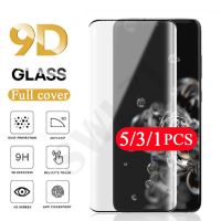 5-1Pcs full glue film for samsung galaxy S21 ultra S20 FE S10 lite S10E S9 S8 plus S7 edge tempered glass phone screen protector