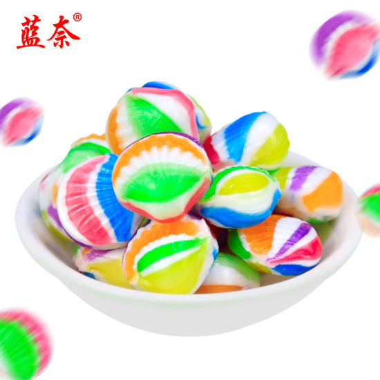 Độc lạ  100g kẹo hạc giấy kẹo cầu vồng sáng tạo kẹo cứng hương vị trái - ảnh sản phẩm 5