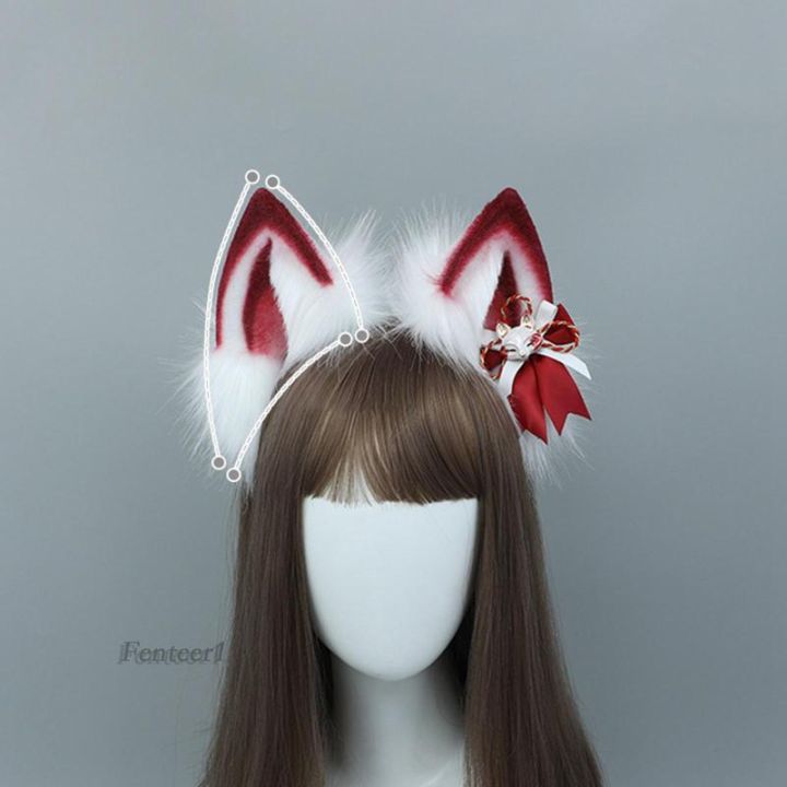 fenteer1-faux-fur-ears-and-tail-ear-headband-and-faux-tail-for-props