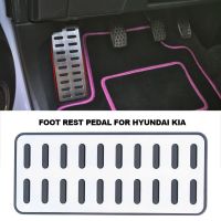 Stainless Steel Car Footrest Pedal Pads for Kia Sportage SL R Sportage3 2011 2012 2013 2014 2015 Accessories