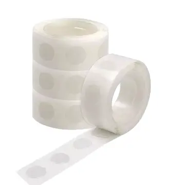 Glue Point Clear Balloon Removable Adhesive Dots Double Sided Stickers 4/10  Roll