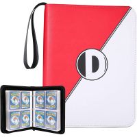 【LZ】 Binder for Pokemon Cards with Sleeves Card Binder Holder Book Compatible with Pokémon Trading Cards Holds Up to 400 Cards