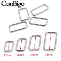 【cw】 50pcs Metal Adjustable Rectangle Belt Ribbon Buckle Slider Belt Loop O D Ring for Backpack Strap Bag Pets Collar DIY Accessories 【hot】