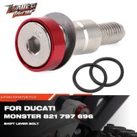 สำหรับ DUCATI 659มอนสเตอร์695 696 796 797 821 937 950 1100 1200 S /R อุปกรณ์เสริมมอเตอร์ไซค์เกียร์เบรคคันเกียร์สลักเกลียว