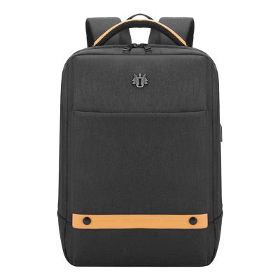 กระเป๋าเป้สะพายหลัง ใส่โน๊ตบุ๊ค 15.6 นิ้ว  (กันน้ำ + USB + Laptop 15.6 นิ้ว)