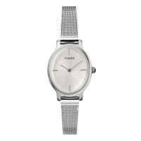 Timex TW2R94200 Milano นาฬิกาข้อมือผู้หญิง สายสแตนเลส Silver Tone