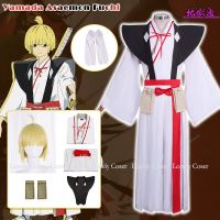 Yamada Asaemon Fuchi Cosplay Costume Anime Jigokuraku Hells Paradise Wig Socks Bag Uniform Japanese Kimono Yamada Clan