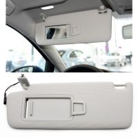 Car Sun Visor With Mirror For VW Golf 7 MK7 T-Cross Passat B8 CC E-Golf T-Roc Gray