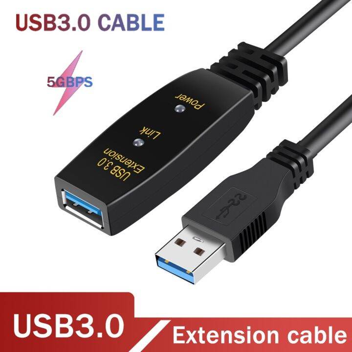 USB 3.0 Cable Active Extension With Signal Amplifier USB3.0 Repeater