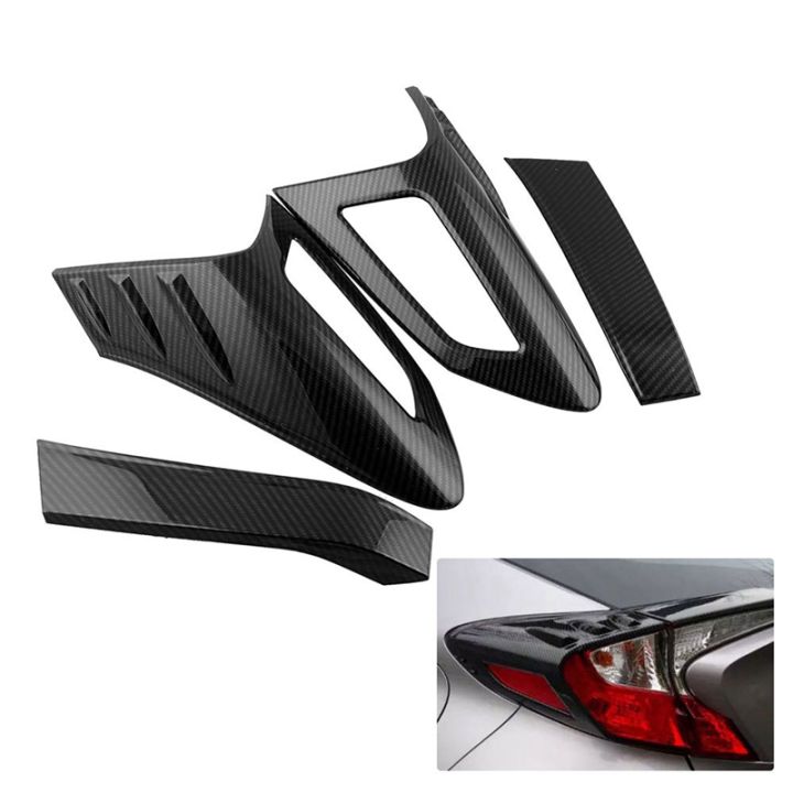 4pcs-carbon-fiber-style-rear-back-lamp-tail-light-cover-trim-for-fit-toyota-chr-c-hr-2016-2018