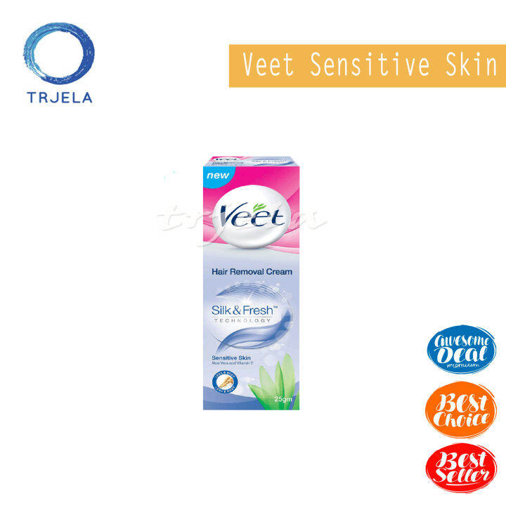 VEET Hair Removal Cream 25g (Sensitive) Lazada PH