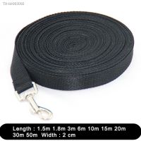 ✟∈ 1.5 1.8 3 6 10 15 20 30 50M Solid Dog Leash For Large Dogs Pet Puppy Walking Training Lead Rope Big Dog Nylon Rope Long Leashes