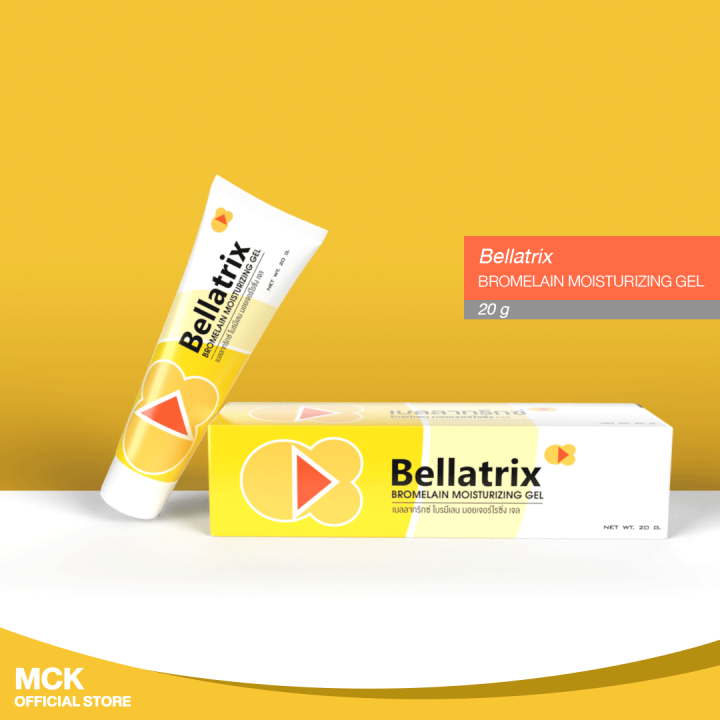 Bellatrix Bromelain Moisturizing Gel เบลลาทริกซ์โบรมิเลน มอยซ์เจอร์ไร