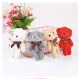 Mini Teddy Bear Dolls | Bear Plus Toys | Small Gift for Party Wedding Present | Pendant Cut Teddy Doll