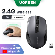 UGREEN Wireless Mouse Bluetooth 5.0 2.4G Dual Mode 4000 DPI 15M Silent
