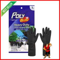 ถุงมือยาง POLY-BRITE HEAVY DUTY SIZE LLATEX GLOVES POLY-BRITE HEAVY-DUTY SIZE L **ใครยังไม่ลอง ถือว่าพลาดมาก**