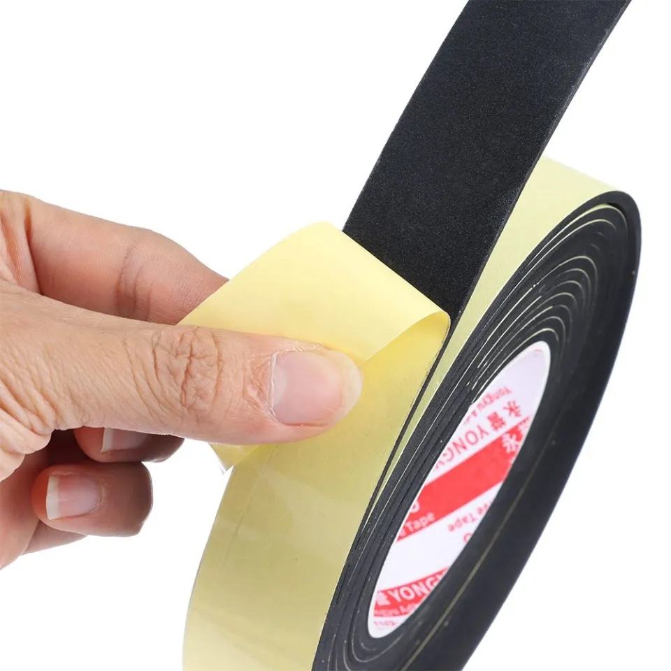 10M EVA Sponge Rubber Foam Insulation Tape Waterproof Single