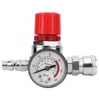 Pressure Regulator Switch Control Valve Gauge with Male/Female Connector for Pneumatic Tools Regulate The Shutdow