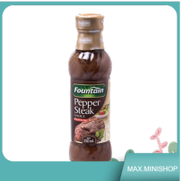 (แพ็ค 2 สุดคุ้ม)Pepper Steak Sauce Fountain 250 ml/ซอสสเต็กพริกไทย น้ำพุ 250 มล