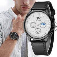 2020 Brand Mens Wristwatch Fashion Simple Black Leather Strap Quartz Watch Man Sports Clock Montre Homme Drop Shipping