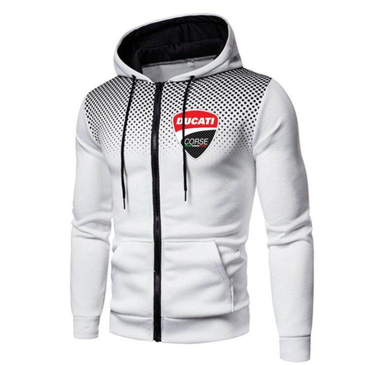 codtheresa-finger-sweat-style-ready-stock-ducati-corse-men-long-sleeve-jogging-drawstring-sweater-zipped-polka-dots-jacket