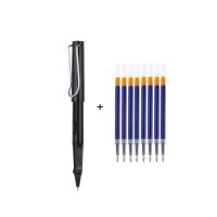 9Pc Ballpoint Pen + Refills Set Black Blue Red Ink Gel Pen Bullet Tip 0.5mm Rollerball Pen School Office Supplies Stationery Pen Pens