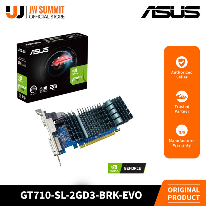 ASUS GT 710 Silent 2 GB Specs