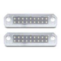 ไฟป้ายทะเบียน Led 2ชิ้นโคมไฟแผ่นตัวเลข300 Lm กันน้ำสำหรับ Honda Cr-X เครื่องปรับอากาศรถยนต์ Integra Sj อุปกรณ์ตกแต่งรถยนต์