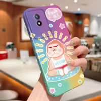 Y02A เคสสำหรับ Vivo โทรศัพท์ Y02T แบบรวมทุกอย่างดีไซน์กอริลลาการ์ตูนกรณีโทรศัพท์ฟิล์มเปลือกแข็งเคสป้องกันทนแรงกระแทกกล้องคลุมทั้งหมด